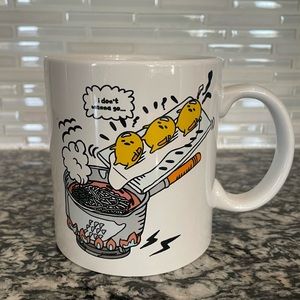 New Gudetama I don't wanna go... by Sanrio Ceramic Mug